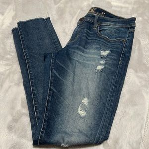 Buckle Black Ripped Jeans